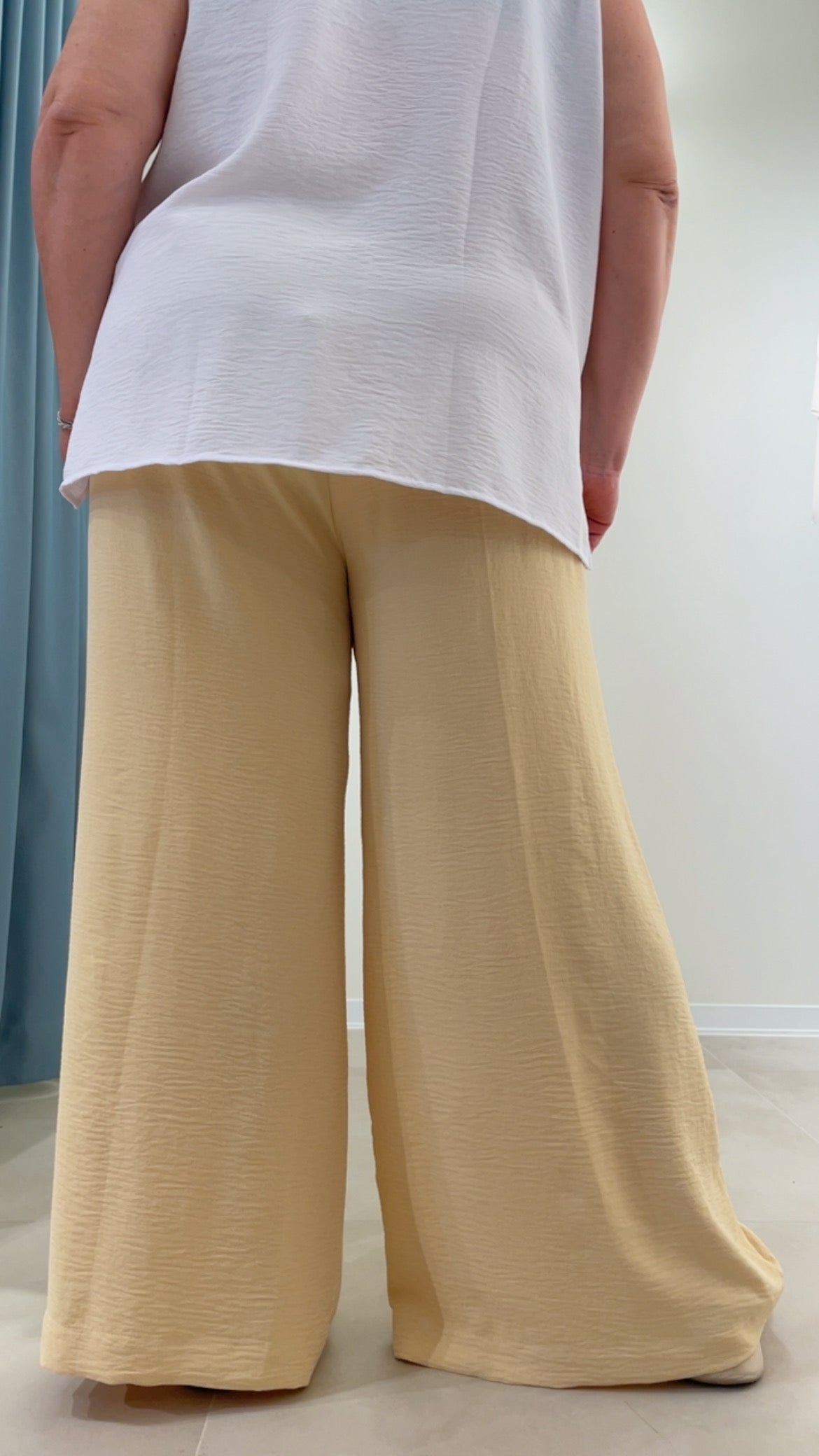 Pantalone Mat Palazzo Banana