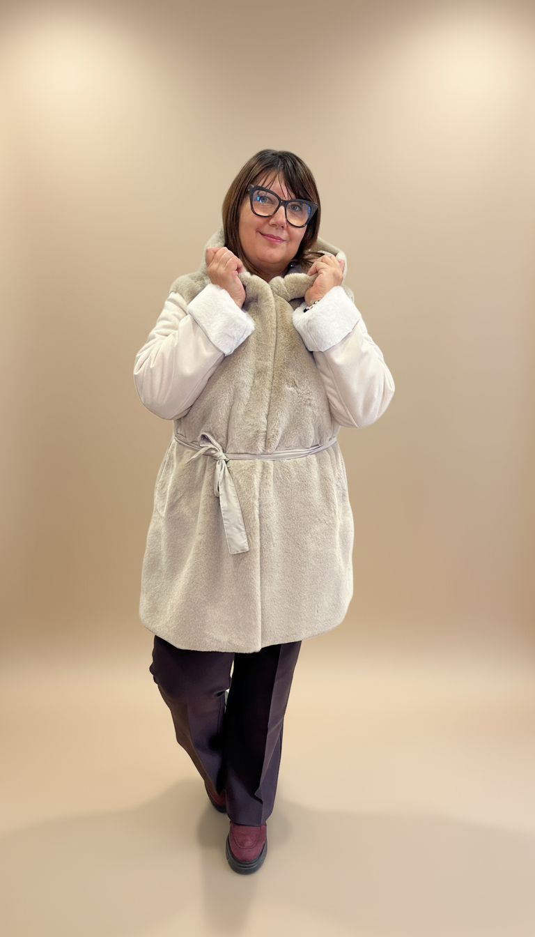 Pelliccia shopia Curvy