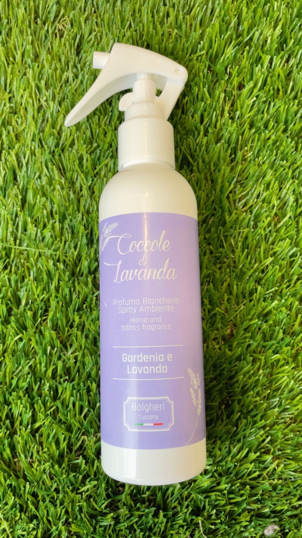 Profumatore Gardenia e Lavanda spray per tessuti armadio e ambiente