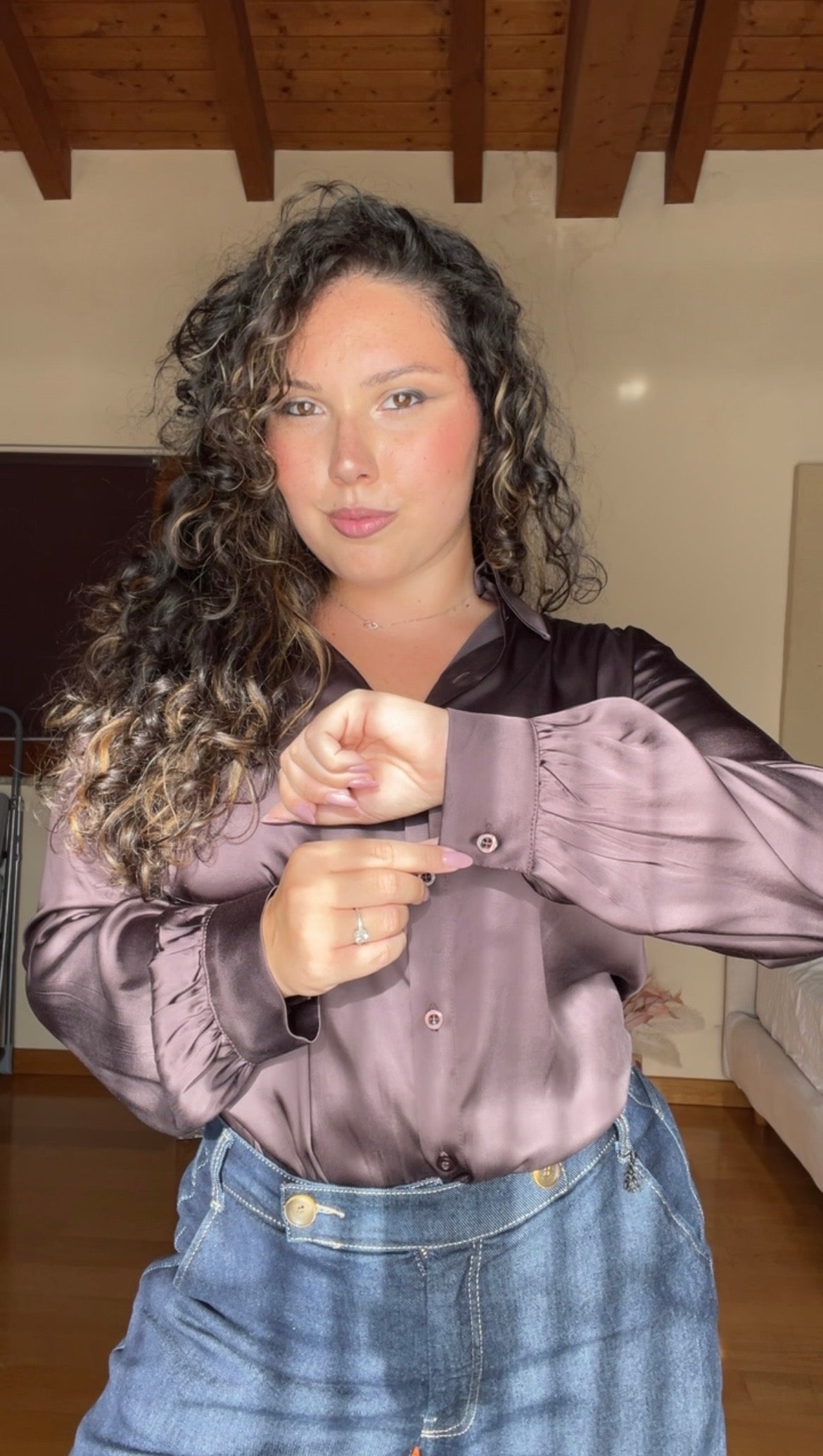 Camicia Raso Moro