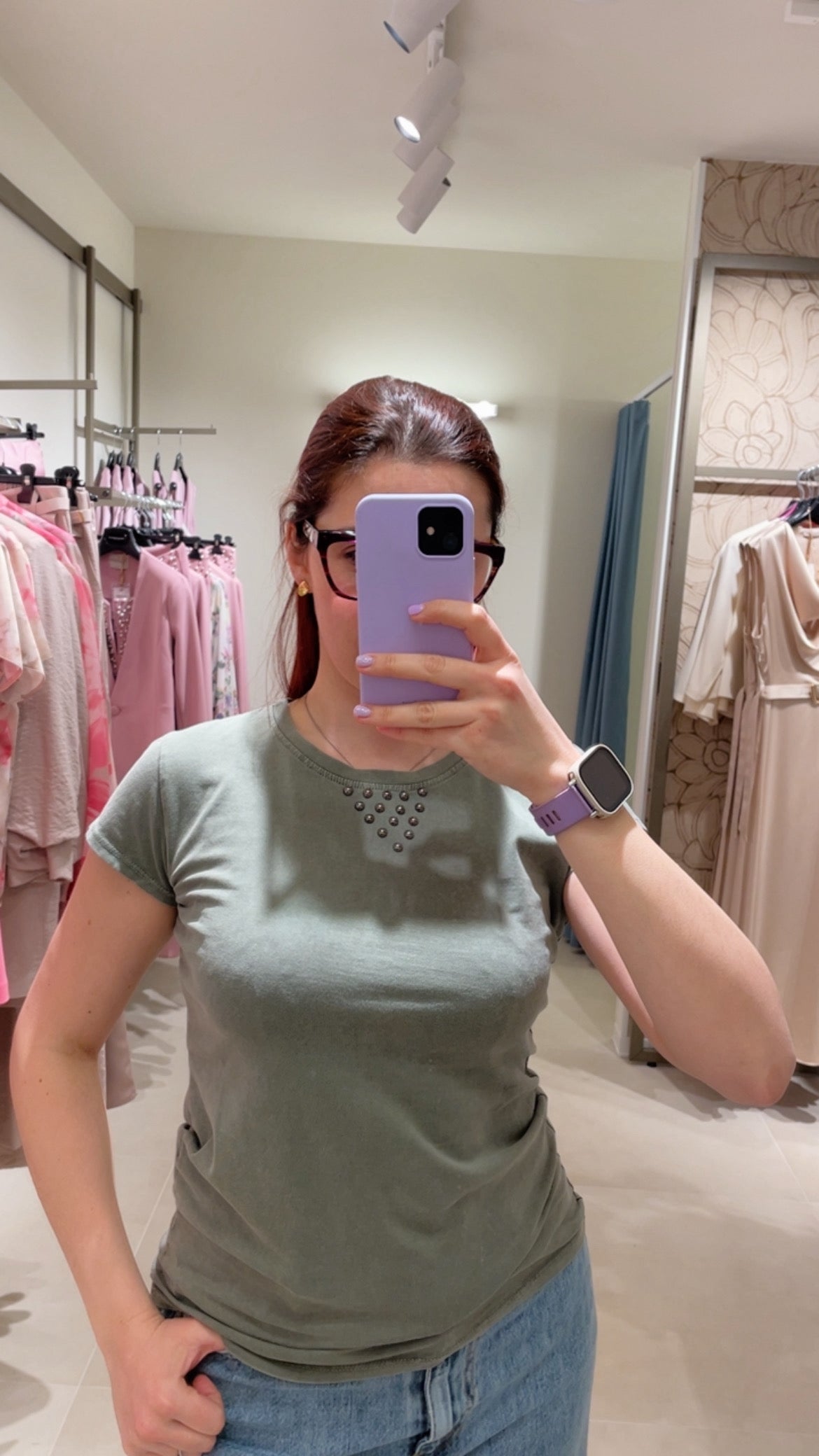 T-shirt borchie