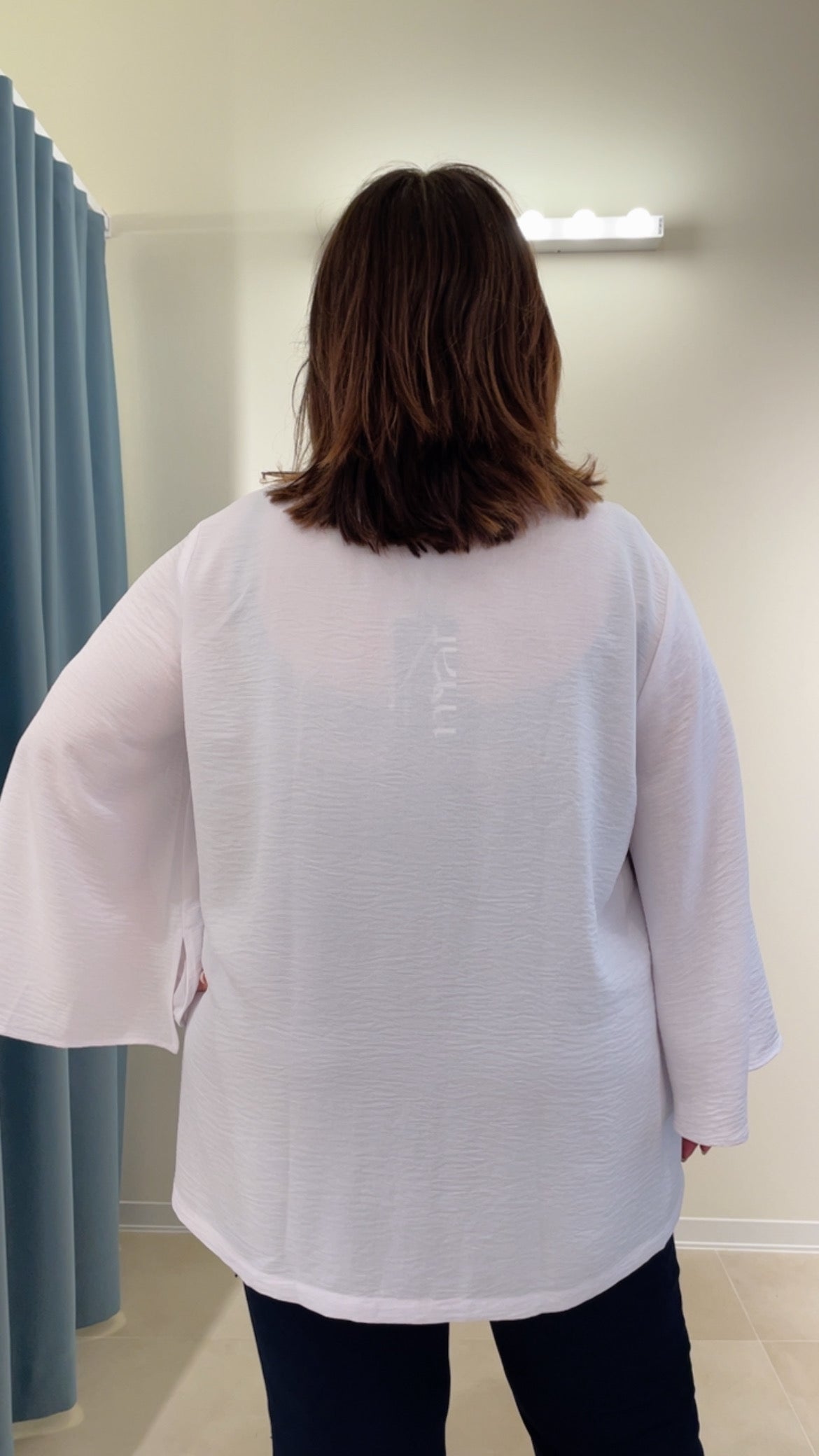 Blusa collo coreana