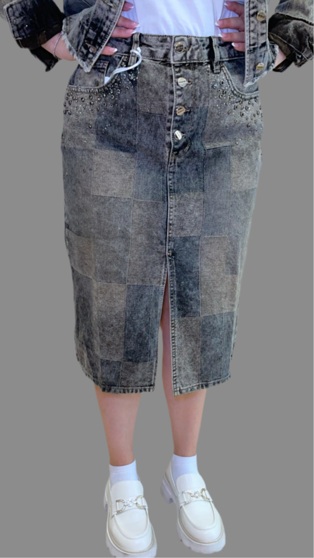 Dishe Gonna Madras Denim