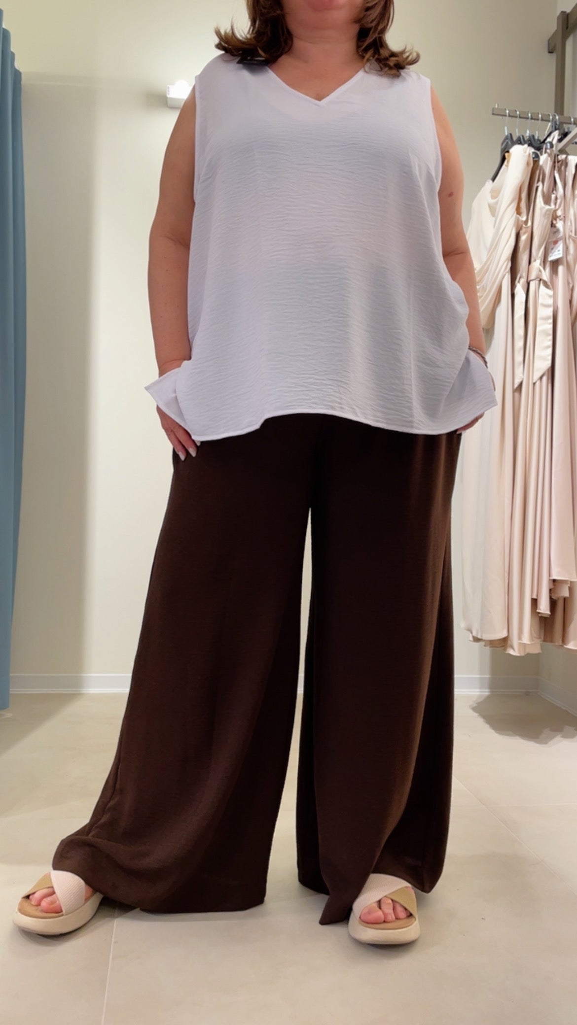 Pantalone Mat Palazzo Moro