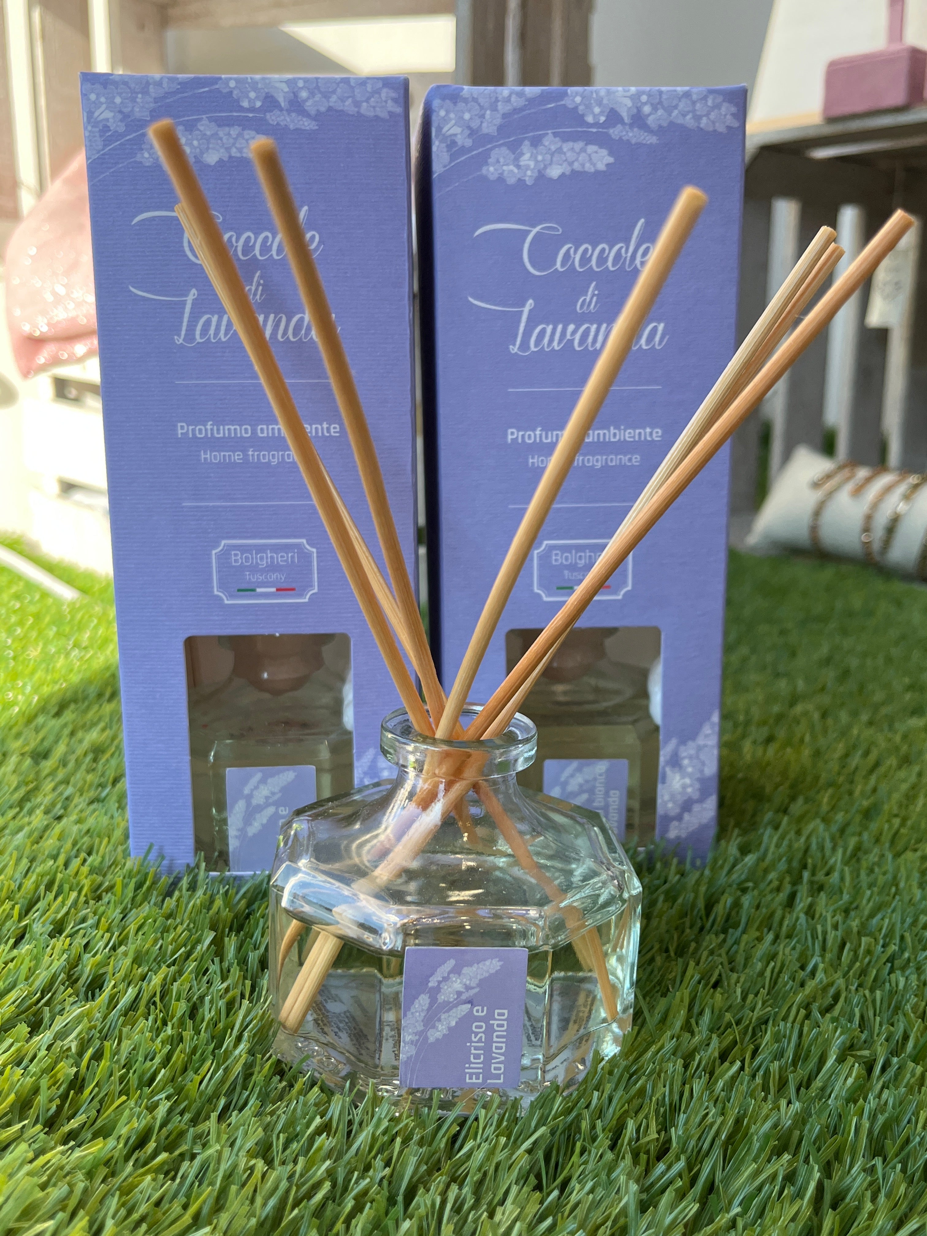 Diffusore essenze Elicrisio e lavanda