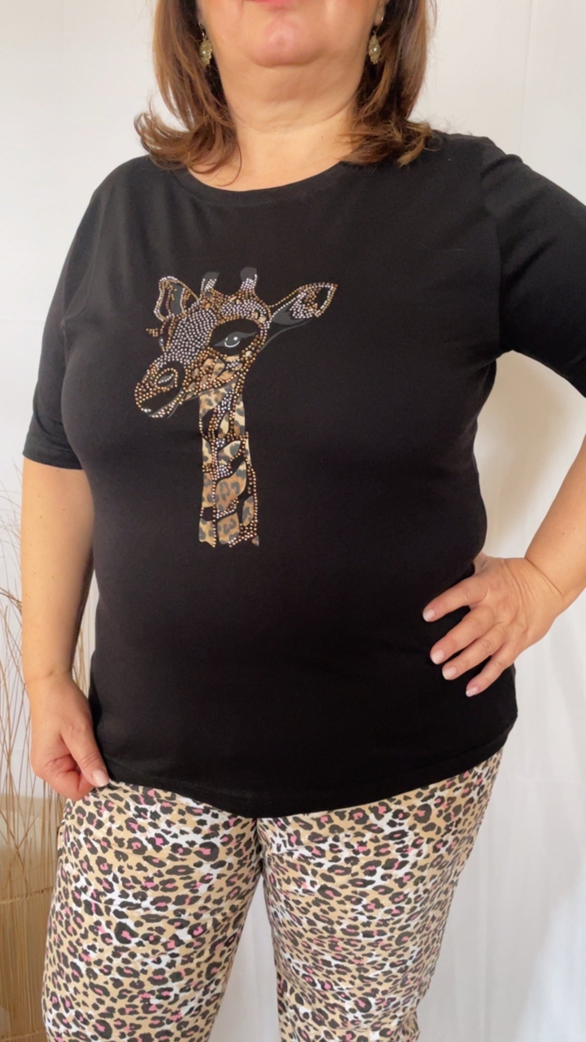 T-shirt Giraffa