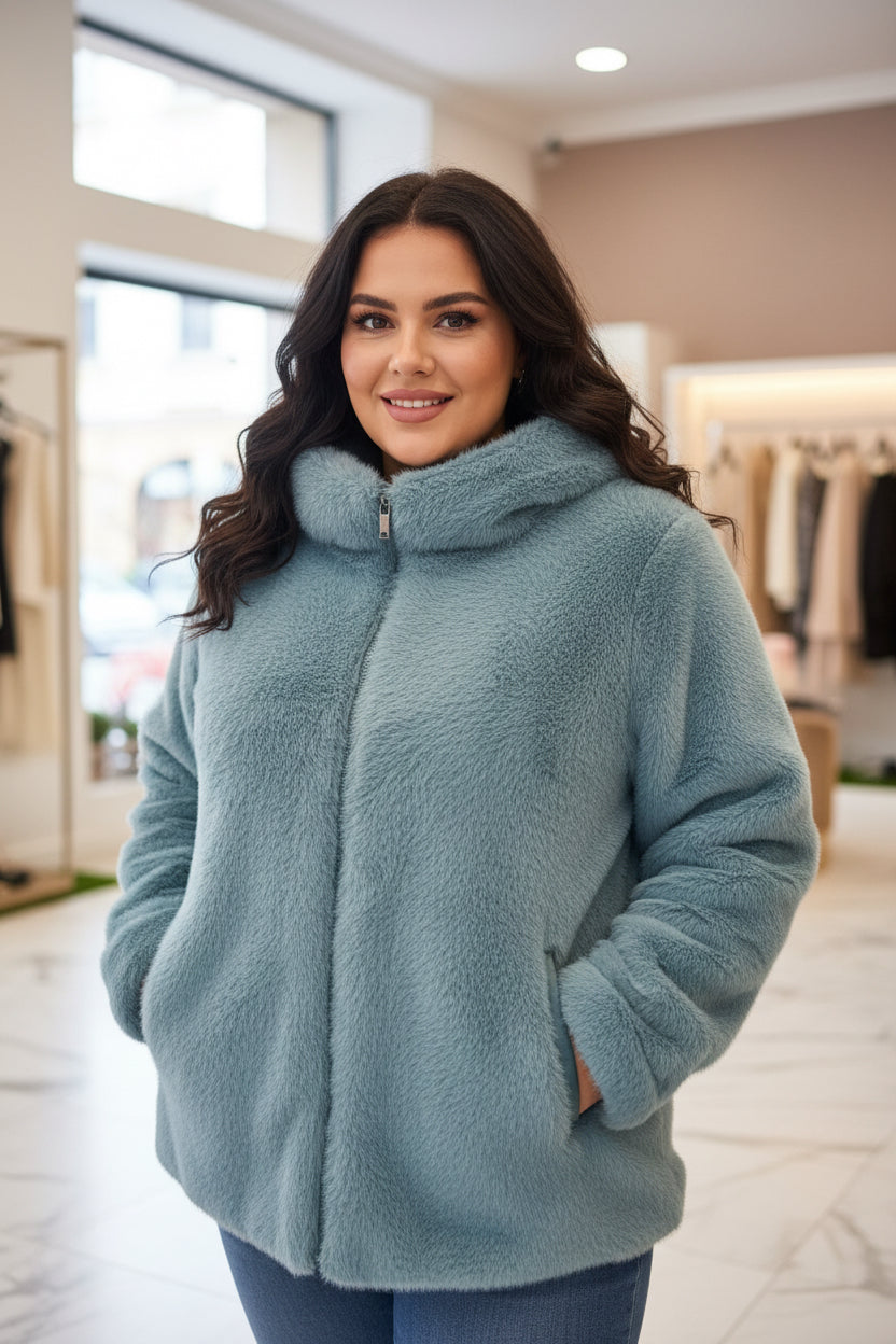 Luisa Viola Vegan Fur reversibile