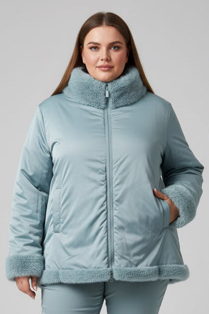 Luisa Viola Vegan Fur reversibile