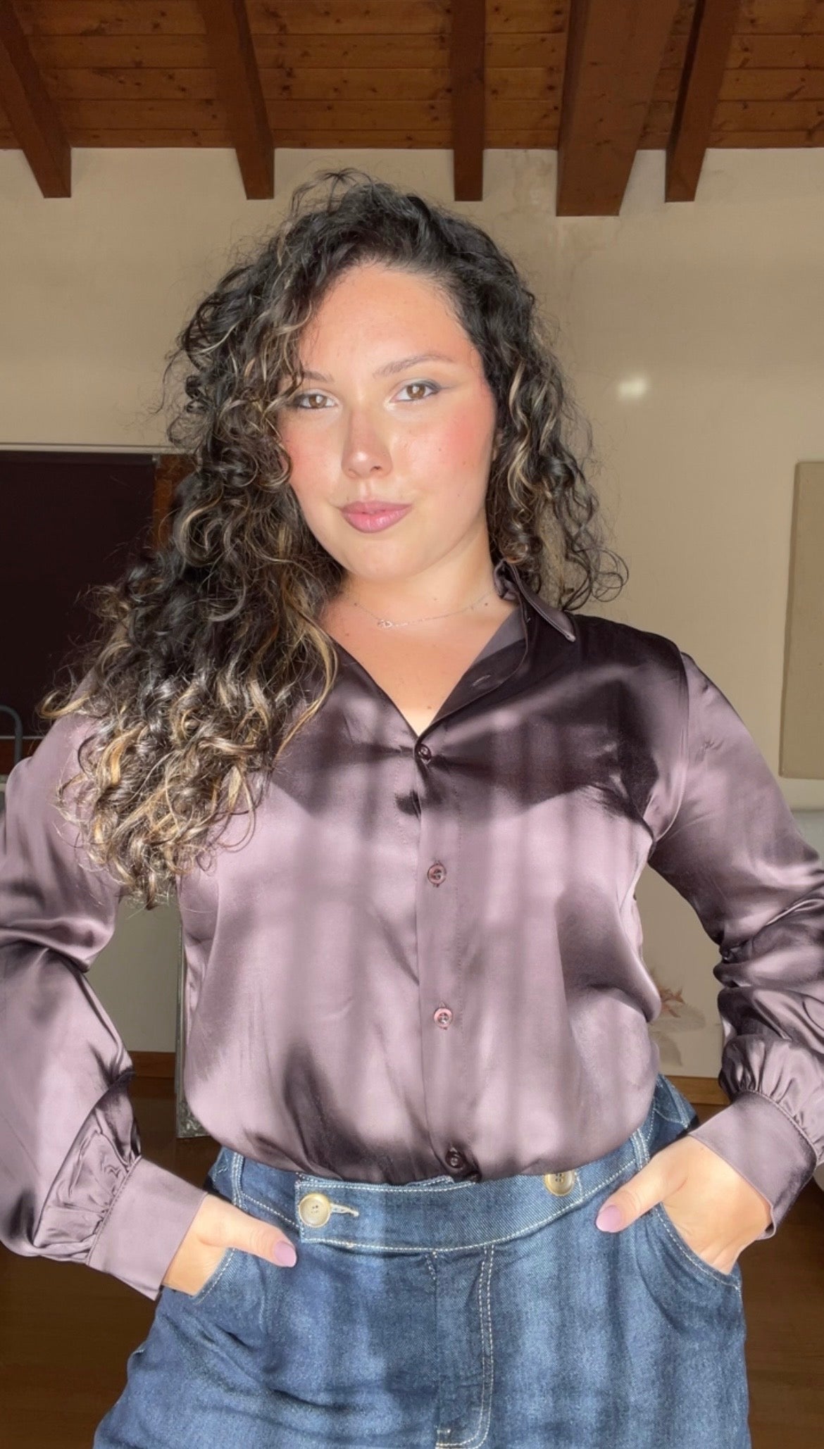 Camicia Raso Moro