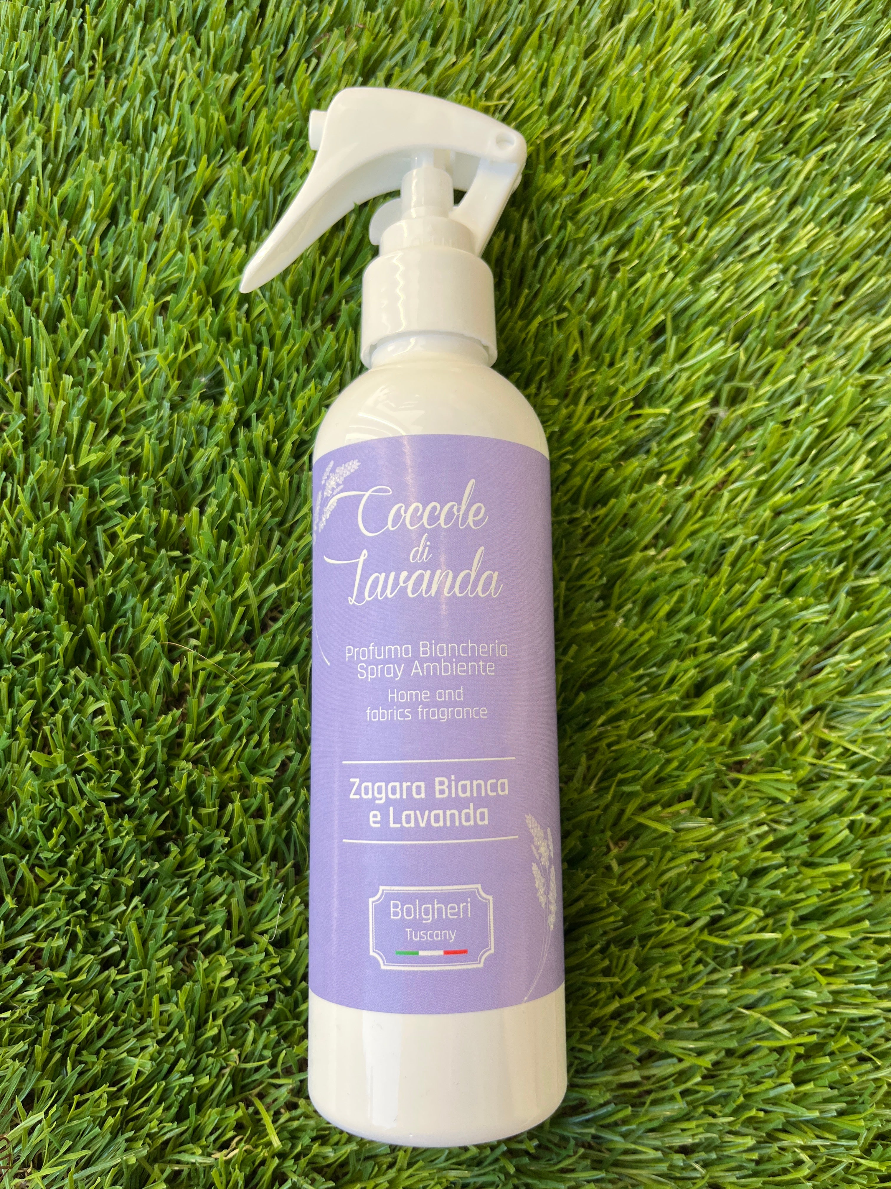 Profumatore Zagara bianca e Lavanda per tessuti armadi e ambiente