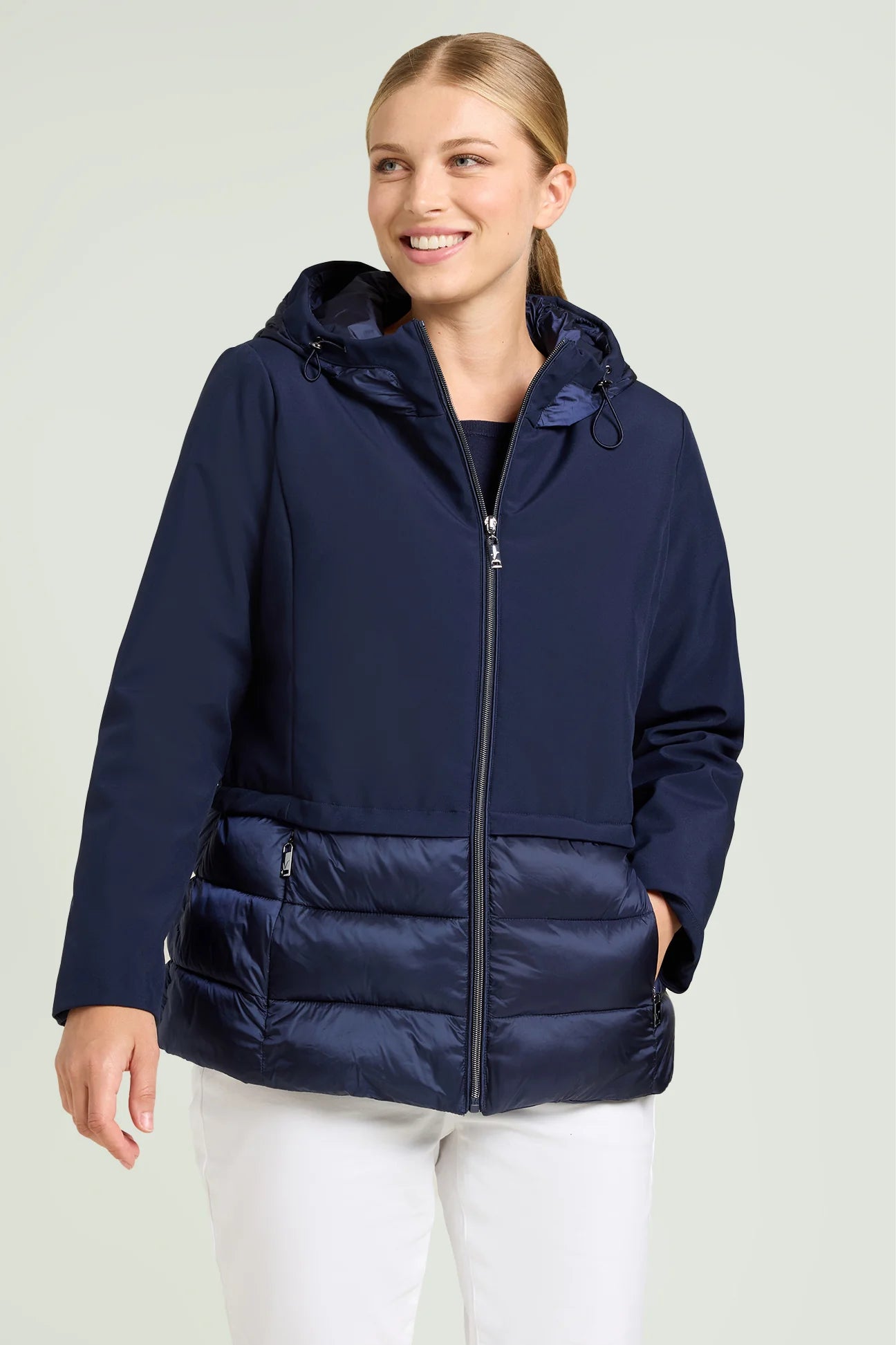 Luisa Viola imbottito con cappuccio