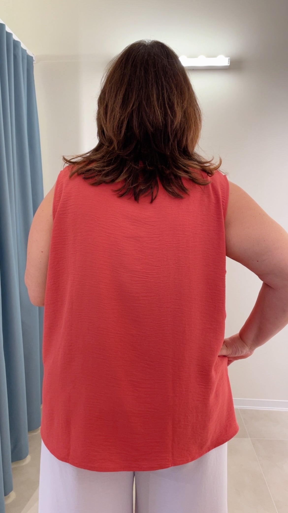 Top spalla larga Curvy