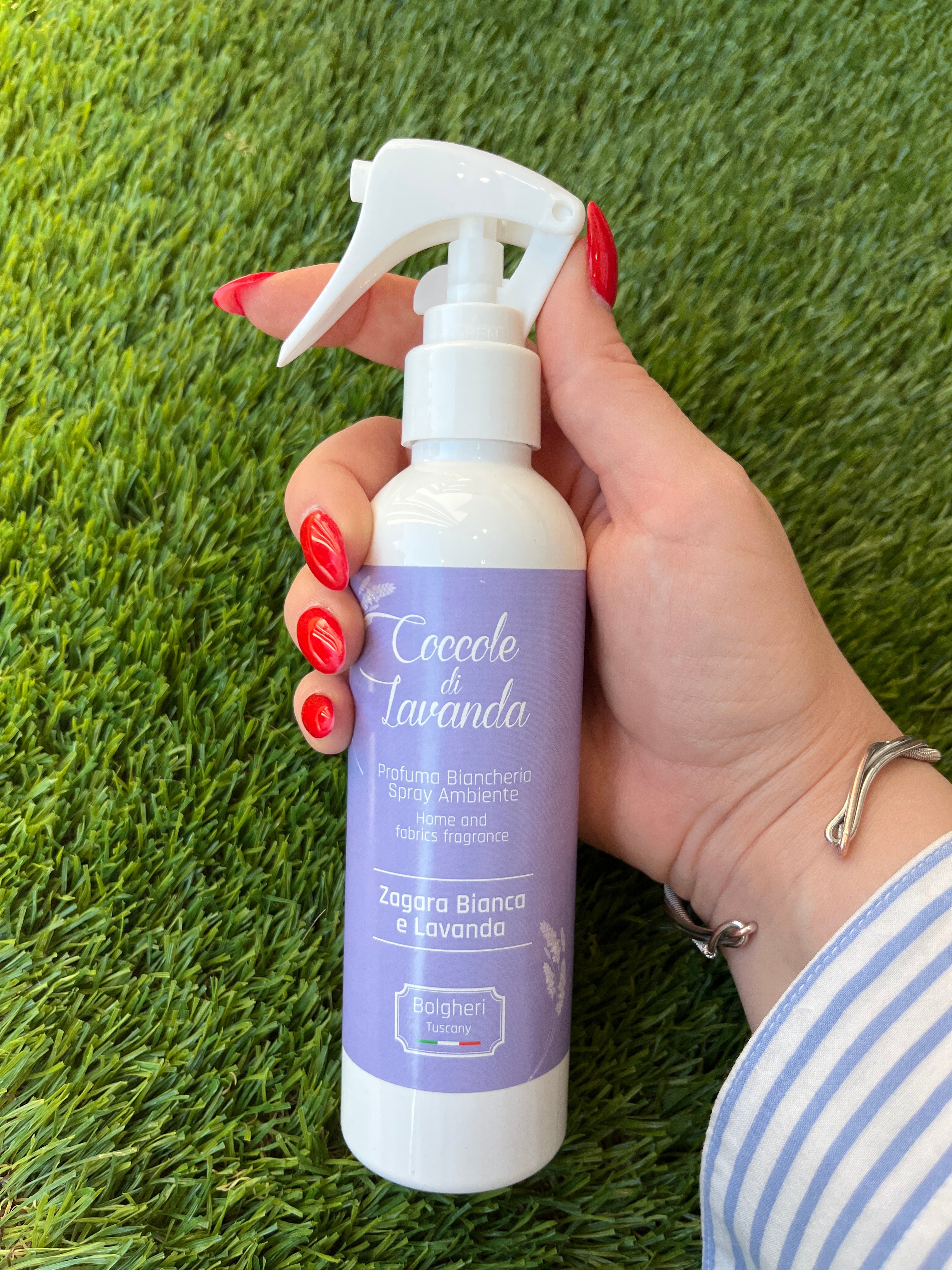 Profumatore Zagara bianca e Lavanda per tessuti armadi e ambiente
