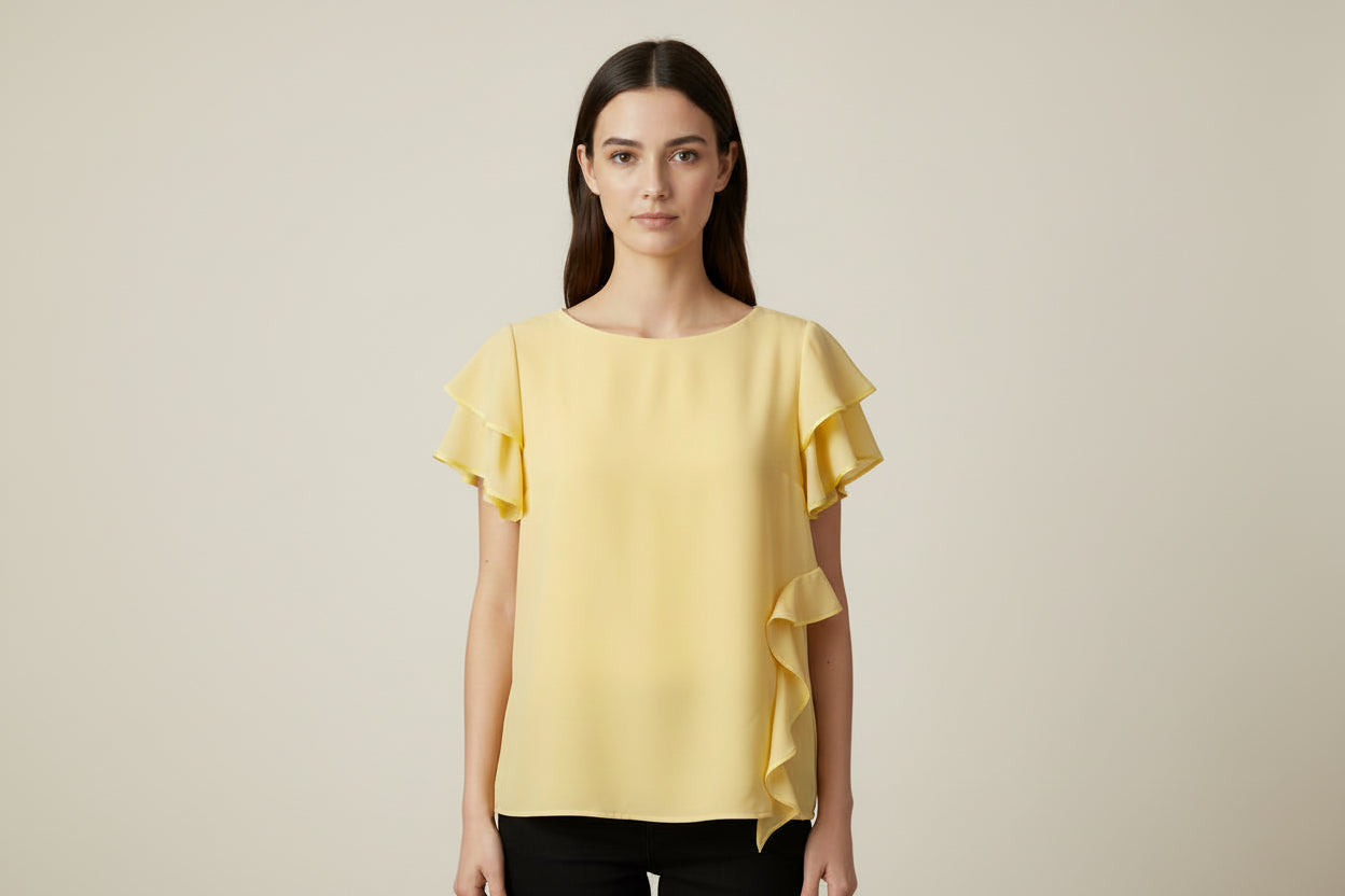 Blusa Yellow rouge