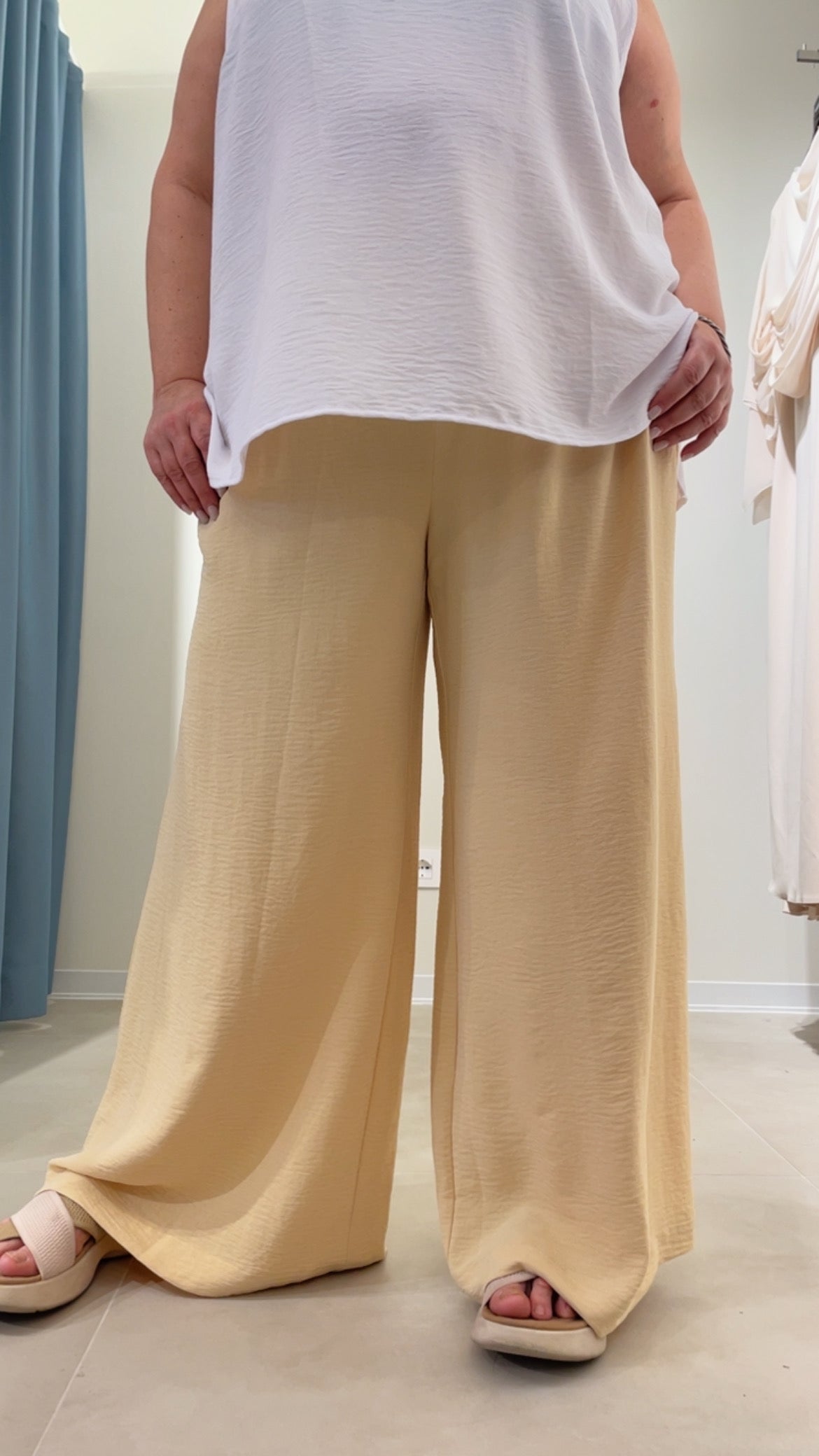 Pantalone Mat Palazzo Banana